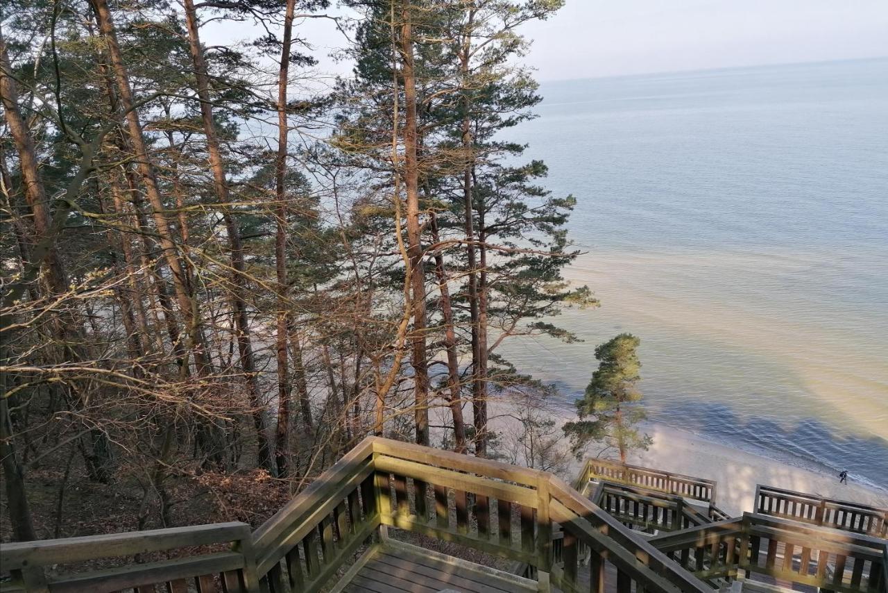 Strandidylle Apartment Mit Meerblick Und Kamin Miedzyzdroje Exterior photo