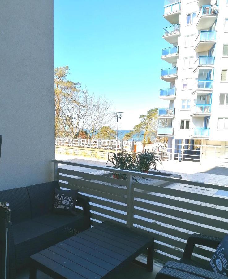 Strandidylle Apartment Mit Meerblick Und Kamin Miedzyzdroje Exterior photo